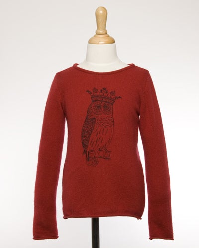 Image of "Lil' King Hootie" Cashmere Sweater