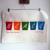 Image of Retro Spice Canisters Tea Towel