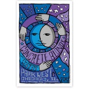 Image of Concrete Blonde Sun/Moon Concert Poster