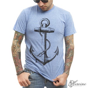 Image of Anchor Light Blue Unisex