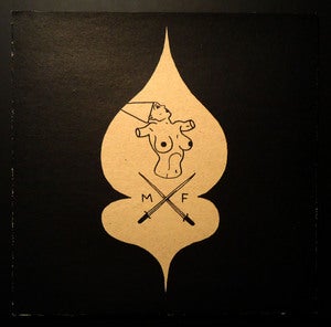 Image of Mess Folk - Modern man 7" limited silkscreened edition of 50 copies !