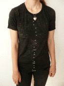 Image of Minuscule tshirt in black