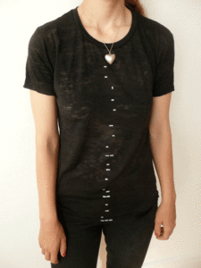 Image of Minuscule tshirt in black