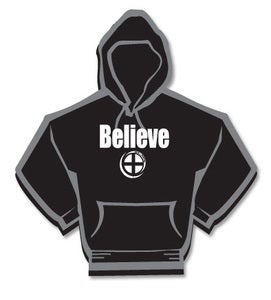 Image of Believe Hoodie, plus sizes