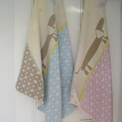 Image of Dachshund Hooded Baby Blanket