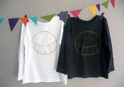 Image of tee shirt poupiya manches longues
