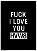 Image of Untitled Print by Raif Adelberg (FUCK I LOVE YOU)