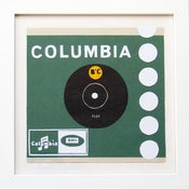 Image of Columbia Records Record Sleeve Papercut