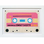 Image of Universal Compact Cassette Papercut