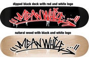 Image of Meanwhile Skateboard Deck "Paint Runs" series