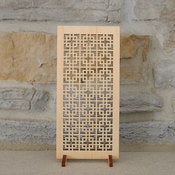 Image of Interlocking Squares Mini Screen: MS07