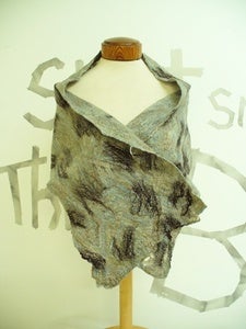 Image of Felt Shawl/Wrap