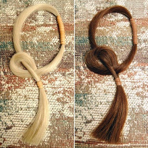 Image of horsehair necklace