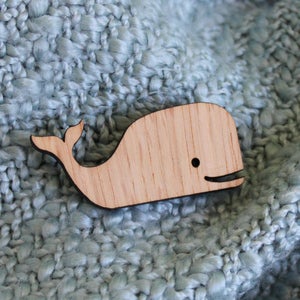 whale brooch