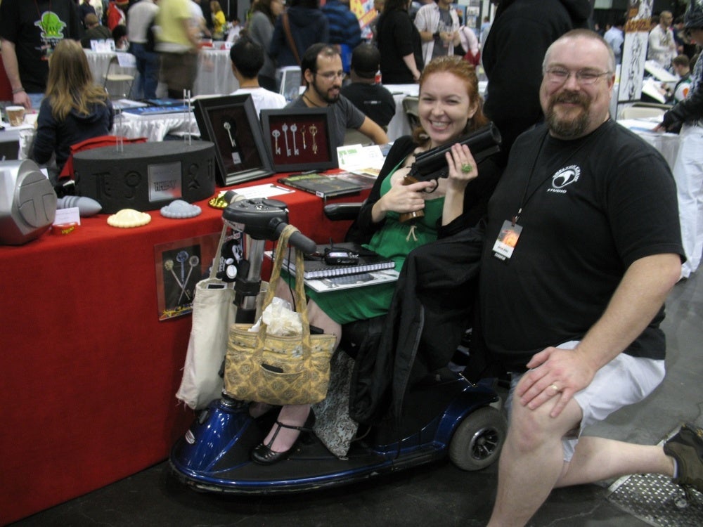 With Jill Pantozzi at NYCC