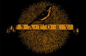 Image of T-shirt black, "Red-backed Shrike"