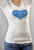 Image of Limited Edition Blue Heart Front 
