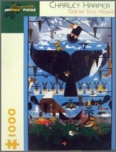 Image of Charley Harper Glacier Bay Puzzle 1000 piece format Art