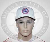 Image of UAV Round Logo Flexfit Hat (White)