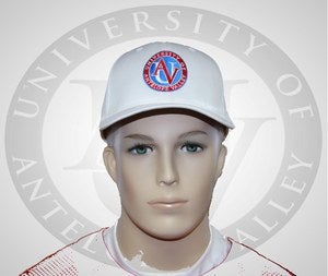 Image of UAV Round Logo Flexfit Hat (White)