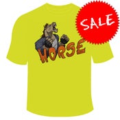 Image of YELLOW "Horse Rage" Tee!