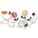 Image of Fun Flower Rings