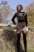 Image of Miss Patina 80s Inspired Jacquard Knit Jumper 