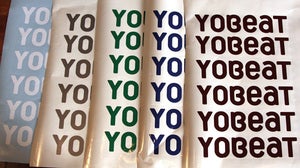 Image of 12" YoBeat Decal