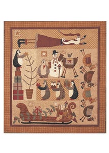 Image of Friends For Christmas BOM complete pattern set