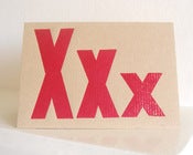 Image of Three kisses card