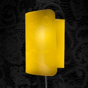 Image of Loopy Wall Light, Citrus Yellow