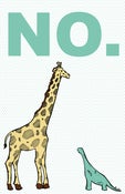 Image of Giclee Print - "No."
