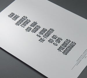 Image of Favourites— Star Wars A2 Limited Edition Print