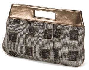 Image of Elizabeth Clutch - Sparkle Brocade