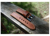 Image of Italian Saddle Brown Strap