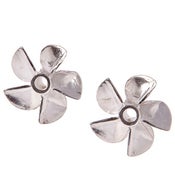 Image of Sail Away Propeller Earrings 