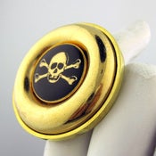 Image of Skull & Bones Oversized Cocktail Ring