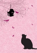Image of Cat & Birdbox Print - Available in 3 sizes