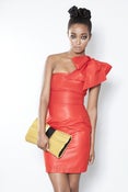Image of Gemini Bow Shoulder Dress