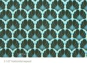 Image of Amy Butler Imperial Fans Cotton Fabric Home Dec TWO COLORWAYS AVAILABLE