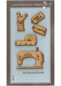 Image of My Sewing Room button pack