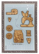 Image of Love to Sew button pack