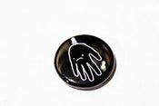 Image of Sad handsquid mini button