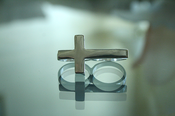 Image of Double Connector Cross Ring