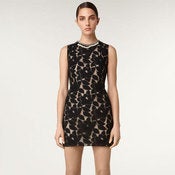 Image of 3.1 Phillip Lim Jewel Necklace Lace Dress w/ Seam Binding Detail