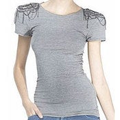 Image of ALICE + OLIVIA Structured Parade Tee 