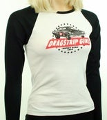 Image of Women's Plymouth Road Runner Dragstrip Girl Raglan Shirt