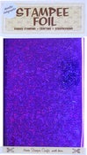 Image of Purple Bling Holographic Foil