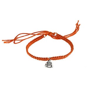 Image of Silver Buddha Friendship Bracelet