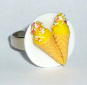 Image of Dollies Ice Creams Plate Ring (2 Styles Available)